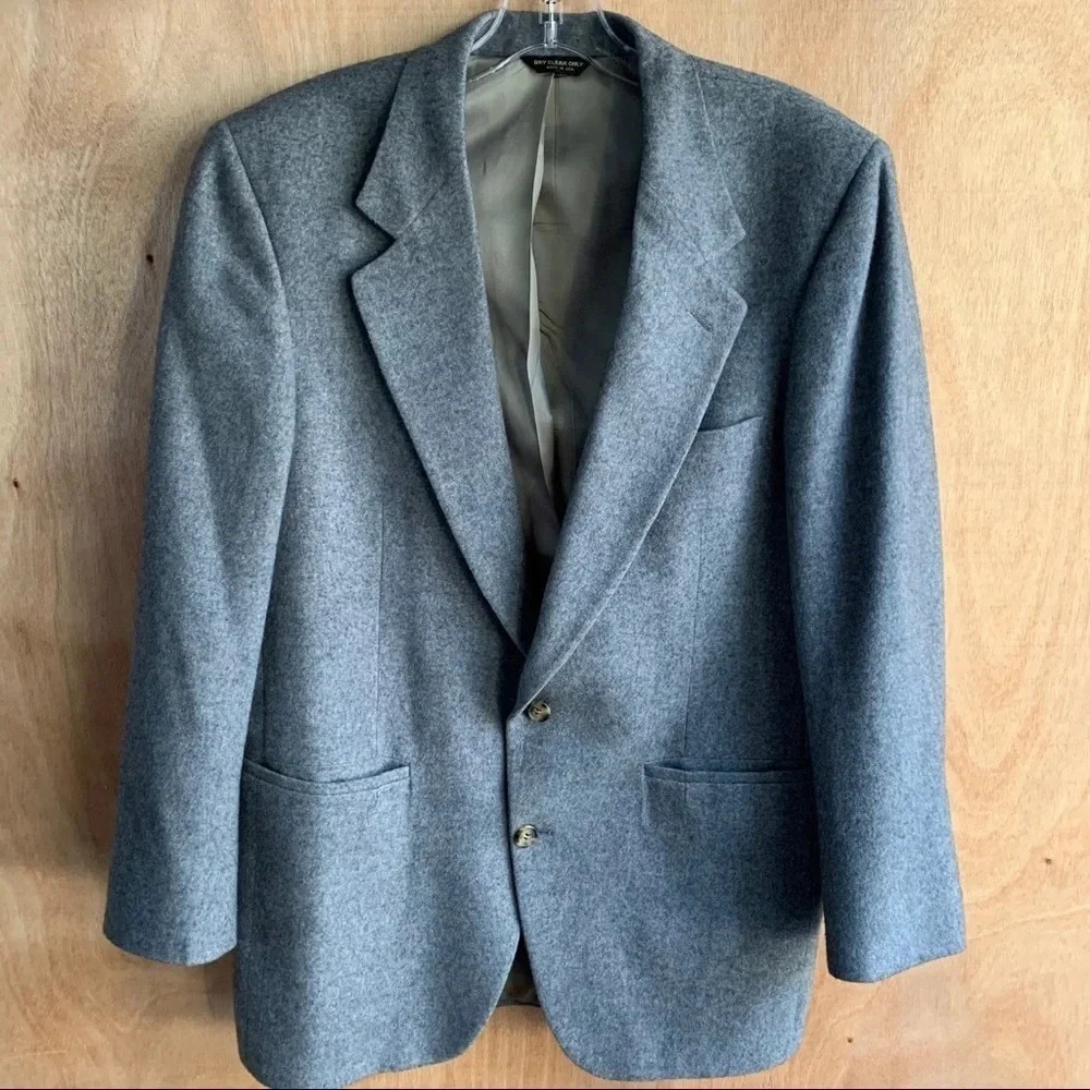 COPY - Bill Blass 100% Camel Hair Blazer Jacket